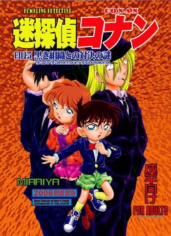 bumbling detective conan file 5 the case of the confrontation with the black organiztion cover